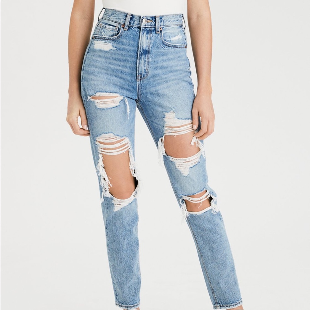 AE Highest Waist Mom Jean